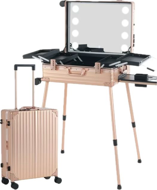 Make Up Case Rose Gold